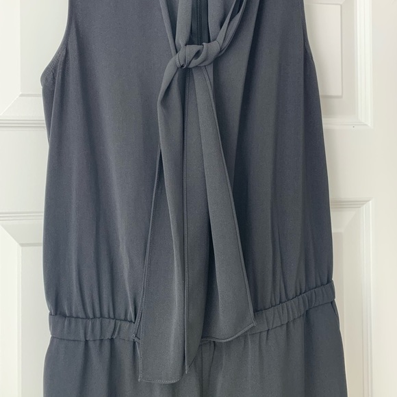 Nordstrom Halogen Black Tie Neck Jumpsuit Size Small - Picture 6 of 8